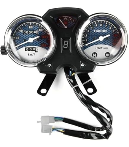 Amazon.co.jp: スピードメーターゲージ オートバイタコメーター